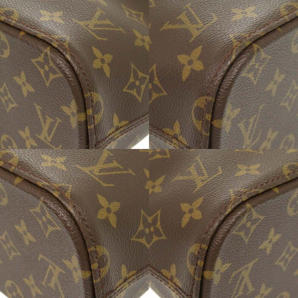 LOUIS VUITTON Authentic Brown Monogram Tote Bag - Picture 5 of 11